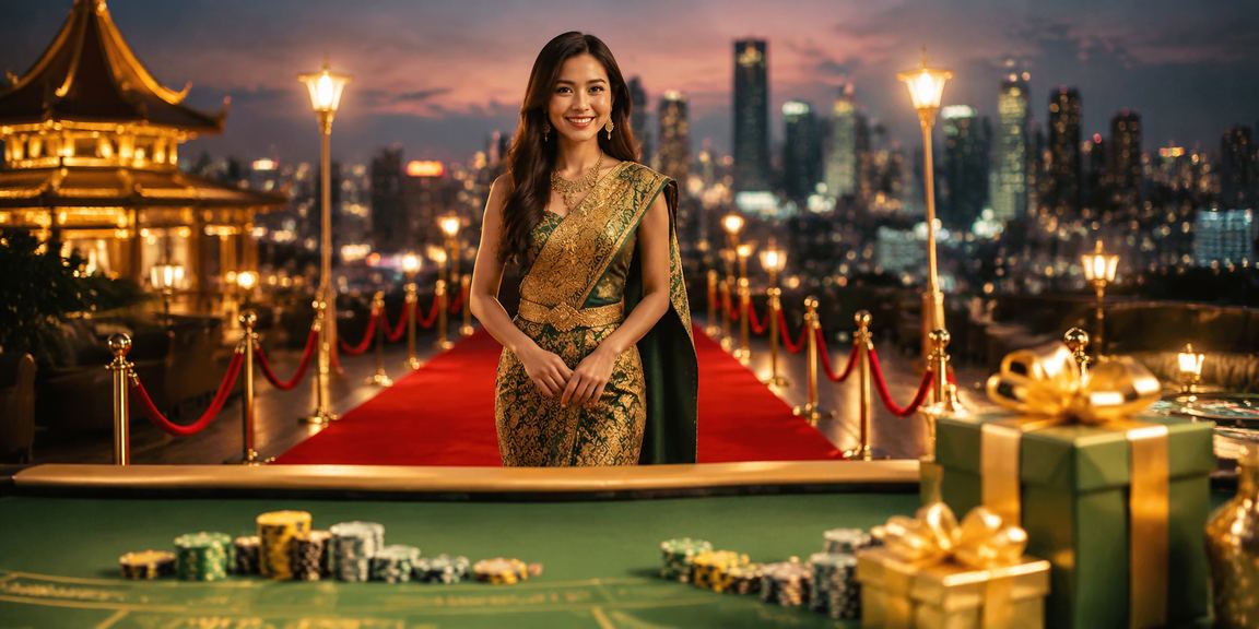 Paparan permainan baccarat dalam talian gaya Malaysia di Sarawak